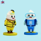 Pvc Pvc Toy Pvc Longzhiyu 15 Years Factory Custom 3D PVC Action Figure Sky Blue Cartoon Figurine PVC Toys Wholesale