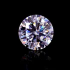 Loose Mossanite Raw Gem Round GH Color VVS 3mm-15mm CRA Certificate Natural Loose Diamond Mossanite