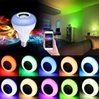 Bulb Wifi Smart Music Light Bulb Color Changing Music Light Bulb Wireless Stereo Audio Speaker With Remote Control