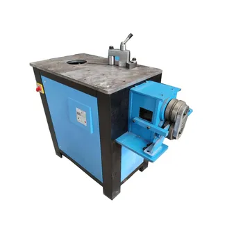 High-Precision 220V Rectangle Pipe Wrought Iron Scroll Pattern Bending Machine PLC Control CE Certified Bearing Motor Core