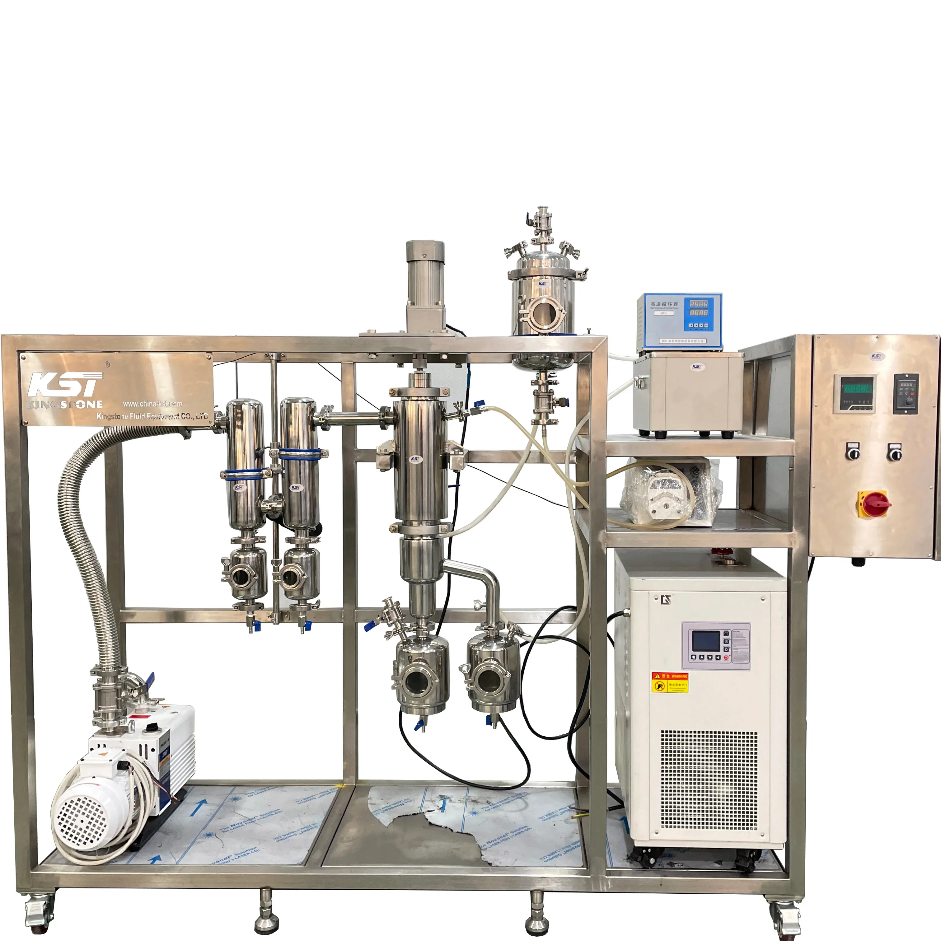 High Precision Evaporator Molecular Distillation Continuous Refinery