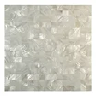 Shell For Natural White Mother Of Pearl Shell Mosaic Tile For Bathroom Kitchen Backsplash