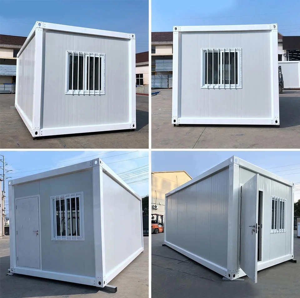 product low cost flat pack living container modular container house customize bathroom warehouse garage coffee shops homestay hotels-5