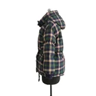 Jacket Padded Custom Logo Women's Fashion Puffer Jacket Padded Hooded Winter Jacket