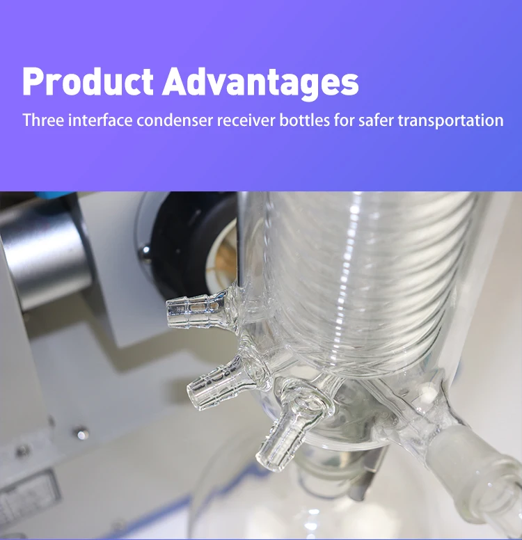 Vacuum Rotary Evaporator, 220V, Electric - detail 8