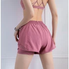 Sexy Shorts Sexy Push Up Leggings Mesh Decorated Running Shorts Breathable Women's Yoga Shorts
