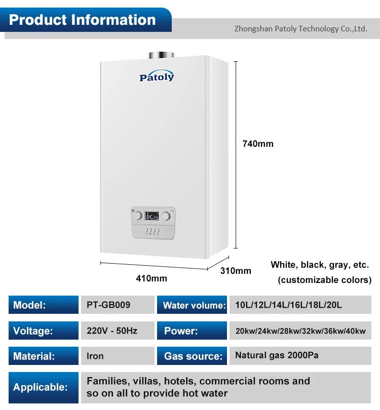 Water Heater, 20kw, 24kw, 28kw, 32kw - detail 6