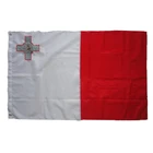 Flag High Quality 210D Nylon Embroidered Malta Flag