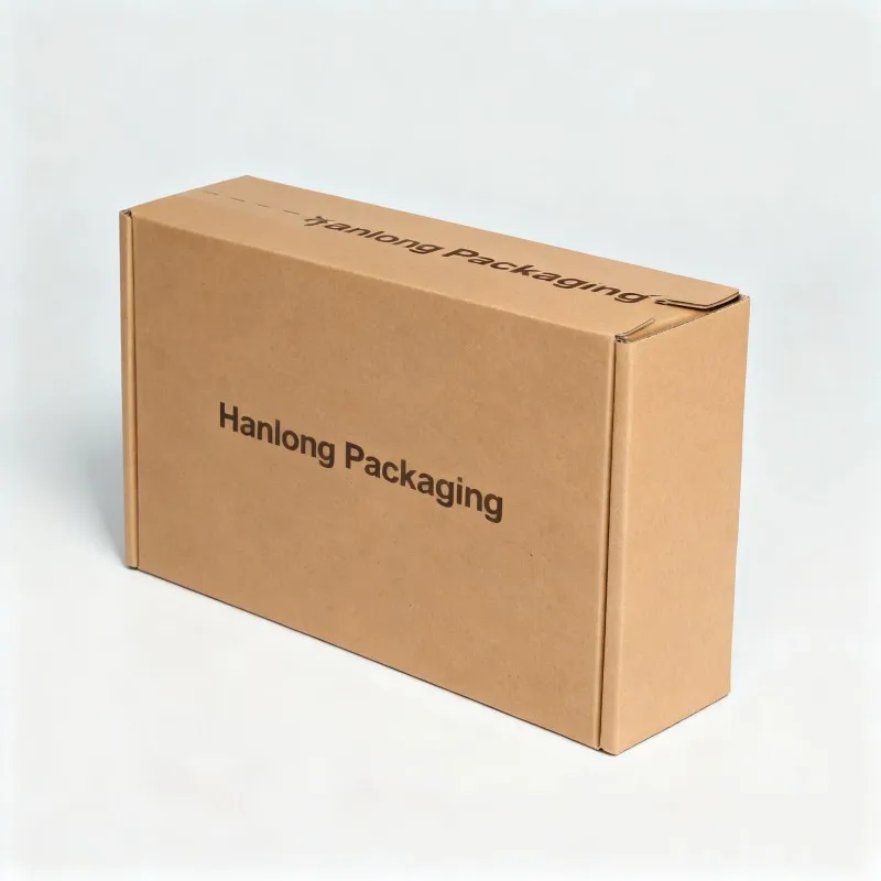 product customized corrugated zipper paper box digital printing foldable shipping paper box biodegradable mailer zipper paper box-5