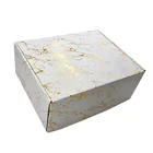 Corrugated Box Manufacturer Wholesale Custom Mailer Box Low Moq Corrugated Shipping Corrugated Box Marble Caja