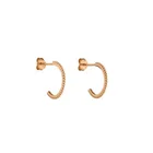 Hoop Earrings Stainless Steel OLANI HOOP EARRINGS Moon Stud Earrings For Women European Sun Style Boho Jewelry