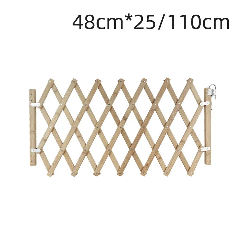 Dog Fence Protect Wood Door Pet Fence Isolate Safety Wood Door Pet Fences Dragable Flexible Dog