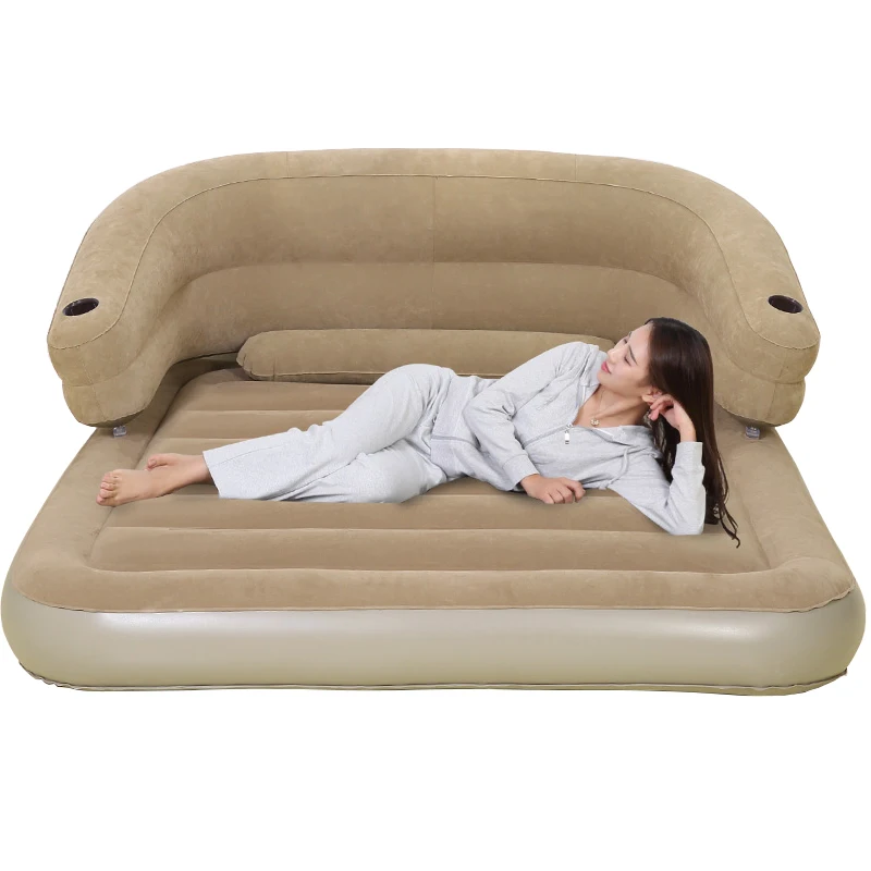 dual headrest airbed