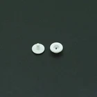 White Buttons 10mm White Plastic Press Snaps Buttons For Clothing Hats Bags