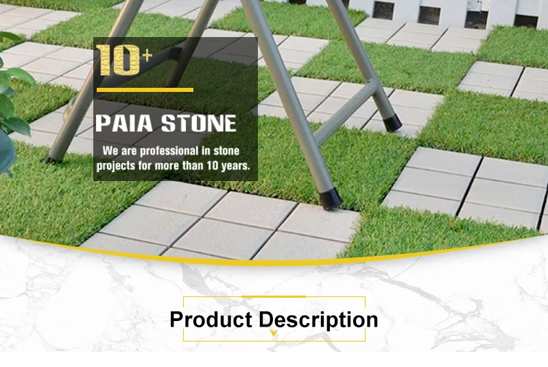 Landscape Outdoor Natural Square Grey Granite Paving Stone Patio Flooring Tiles