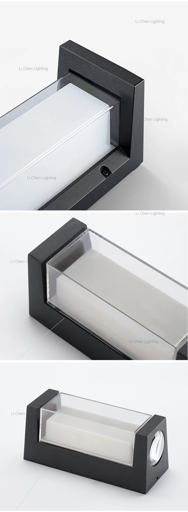 bd07 wall light for outdoor 18w 30w waterproof ip65 led ultra bright staircase courtyard entrance wall lamp-2