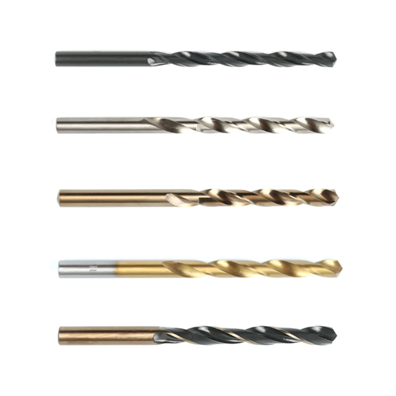 Single HSS Long Series Metal Drill Bits Metric Sizes M2 Steel 1.0mm 10.0mm 