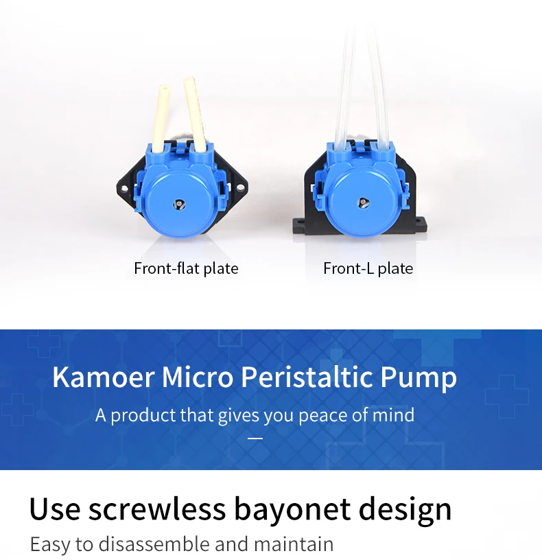 Kamoer Nkp 6v 12v 24v Dc Small Micro Mini Oem Chemical Dosing Metering Liquid Dispenser Transfer Peristaltic Pump 10