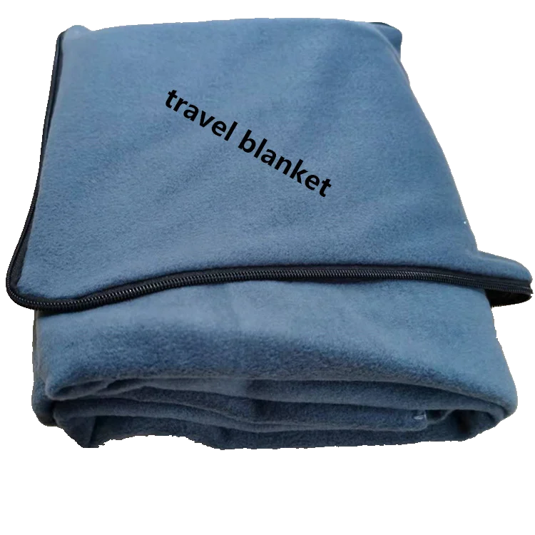 220g 100x150cm travel blanket multi color polar fleece blanket for travel
