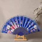 Fan Hot Selling Creative Fashion Foldable Hand Fan Souvenir Folding Fan Customizable Patterns Hand Fan