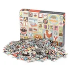 Toy Customization 3000 Piece Best Word Paper Educational Toy Jigsaw Puzzles For Children