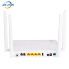 Modem Ftth Gpon OEM Ftth Modem Fiber Optic Xpon Ont Router Pon 4GE+VOIP+2.4G/5.8G WLAN+1USB+CATV 4ge Wifi Catv Gpon Ont
