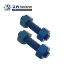 Stud B7 Stud Bolt A193 B7 Bolts And A194 2h Nuts Stud Bolt Astm A193 Gr B7 A193 B7 Stud Bolt