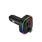 Dual Stereo Mp3 High Quality Color Light Dual Usb Car Stereo Mp3 Music Player With Bluetooth
