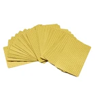 Poker Custom Made Gold Stamp Foil Paper/Plastic PVC Poker Playing Cards