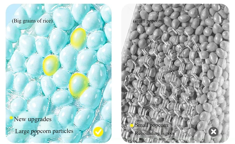 Popcorn Gel Sports Comfort Insoles with Moisture Wicking Popcorn Gel Sports Comfort Insoles with Moisture Wicking