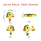 Flash Drive Animal New Design Pvc Case Ninja Shape Usb Flash Drive Pendrive Cartoon Animal Cute Shape USB Flash Drive