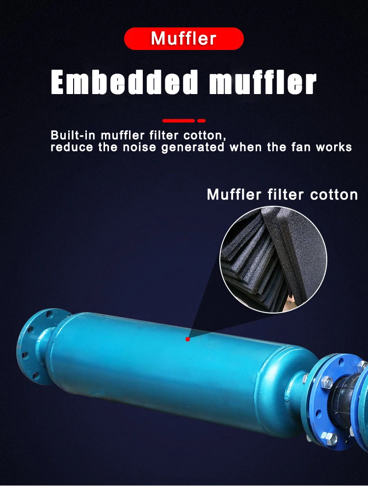 Roots Blower, 110-240V, 0.44m³ - detail 8