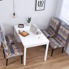 Chair Covers Soft Spandex Fit Stretch Universal Short Chair Covers With Printed Pattern