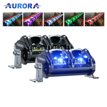 Aurora Super Bright Inch Driving Car Work Light Truck Led Bar Utv Atv