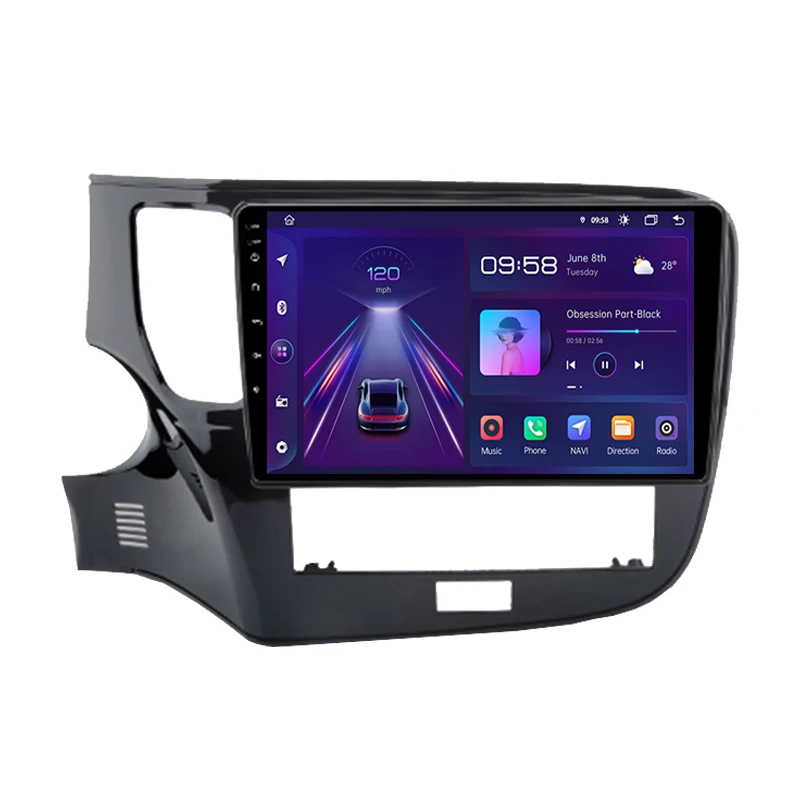 Autoradio Für Mitsubishi Outlander/Citroen C-Crosser Android 10 GPS CarPlay Navi 