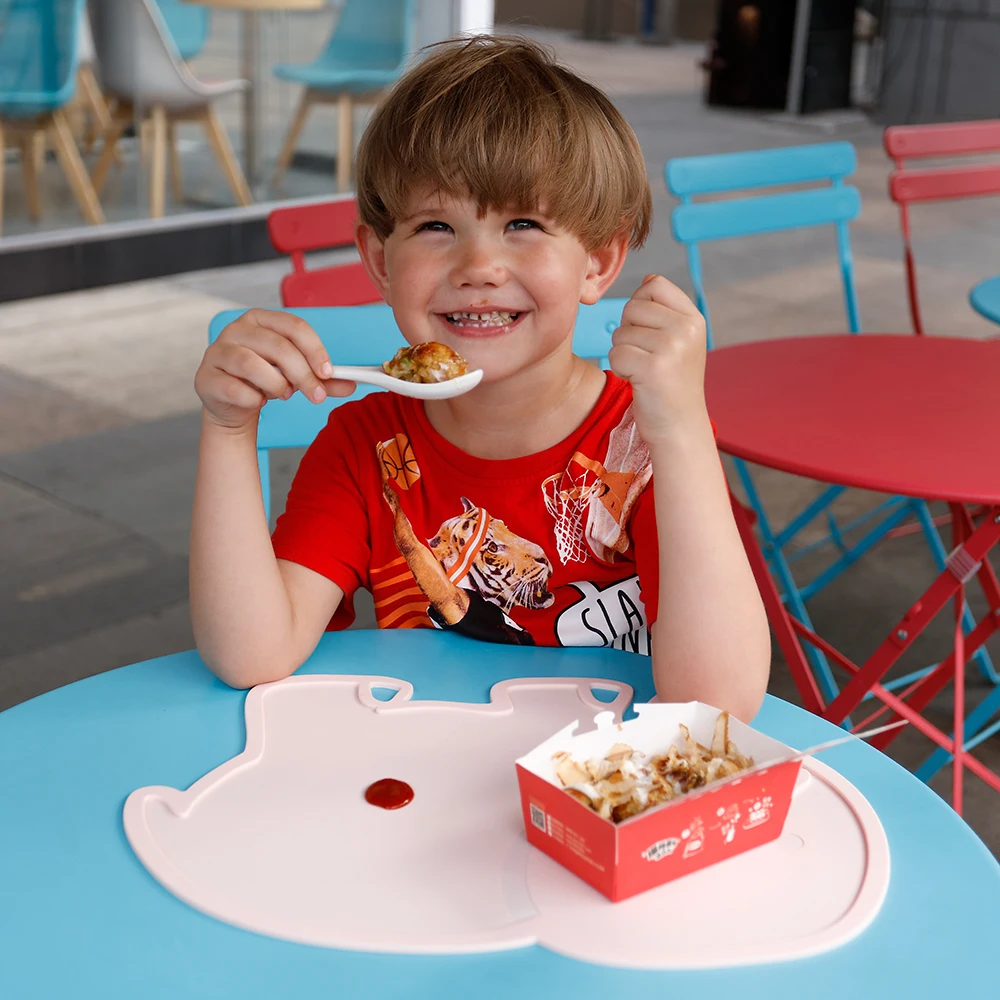 Silicone Table Placemats Food Grade Mats For Kids Baby Toldder Bpa