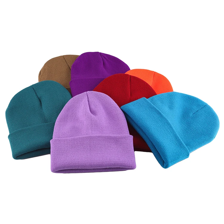 Winter Knitted Beanie Hat 