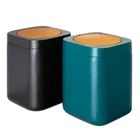 Large Round Rectangular Resin Dustbin Hotel Room Trash Bin Outdoor Lobby Rubbish Bin