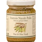 Italian quality Tapenade of green olives 85g in extra virgin olive oil by Nicolo Polla since 1875 ideal on bread as snack