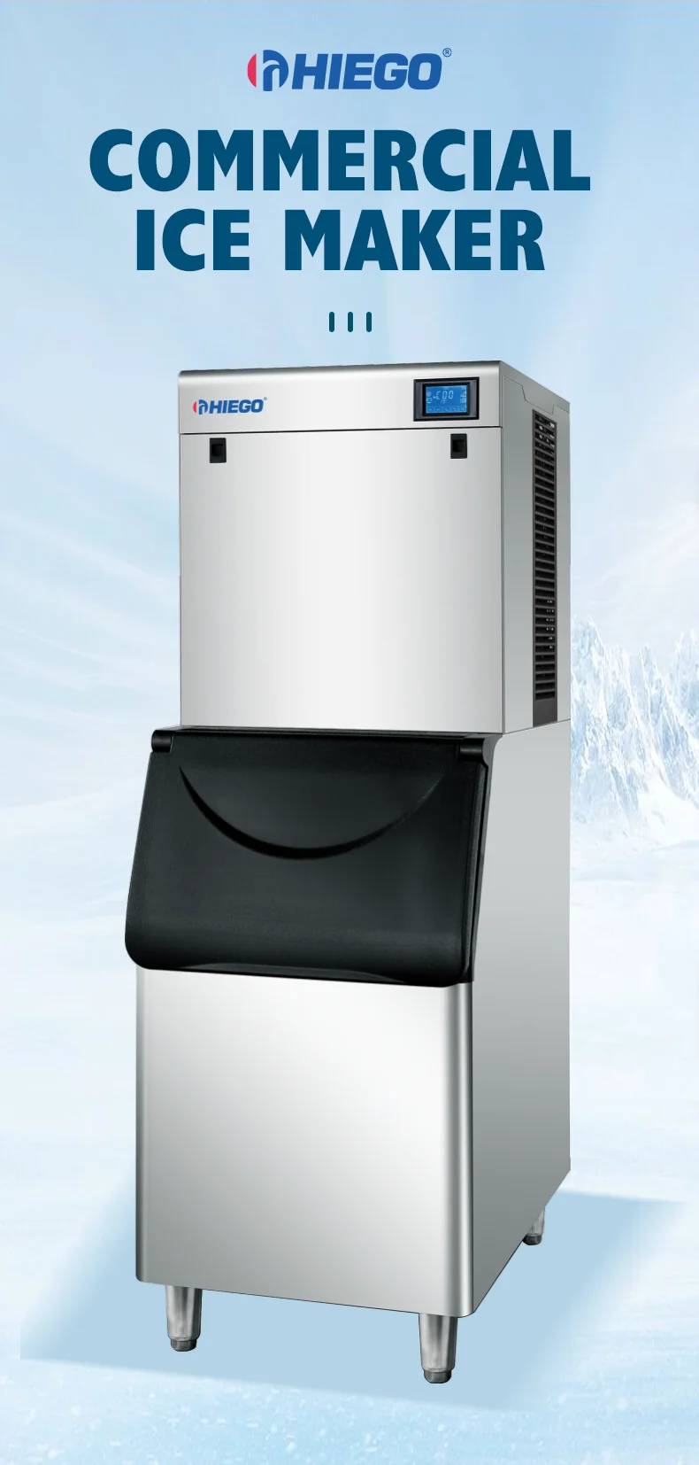 Ice Machines, R404A - detail 2