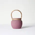Color Lantern Lanterncustomized Color Custom Color Garden Glass Lantern With Rope Handle