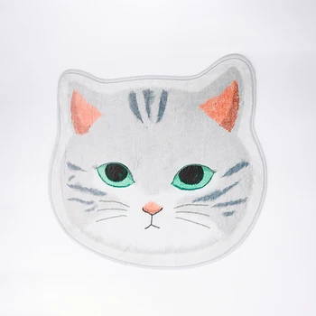 OEM -China Manufacturer High Quantity Cat Bathroom Floor Mat Animal Mats 100% Polyester Suitable For Many Occasions