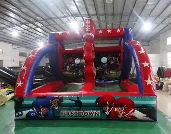 Custom-Size Adult Inflatable Basketball Hoop Giant Double Shooting Hoops Game for Sale