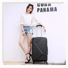 Set 4 Pieces Customized Hard ABS Trolley Luggage Bag Cosmetics Case Set For Travel