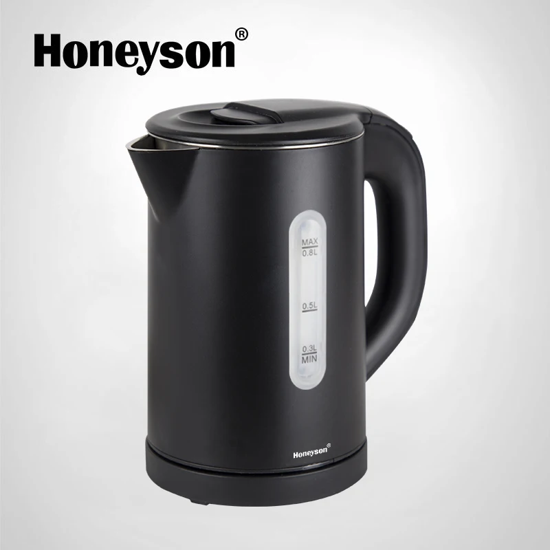 hot selling high quality stainless steel electric kettle 0.8L 1000watt for hotel