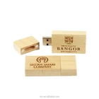 Usb 4gb Custom Logo Rectangle Block Wooden Usb Flash Drive Wood Usb Wedding Pendrive 1GB 2GB 4GB 8GB 16GB
