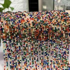 Glass Beads Wholesale 3mm Rondelle Faceted Glass Beads Mix Colors Hydro Beads Waist Beads