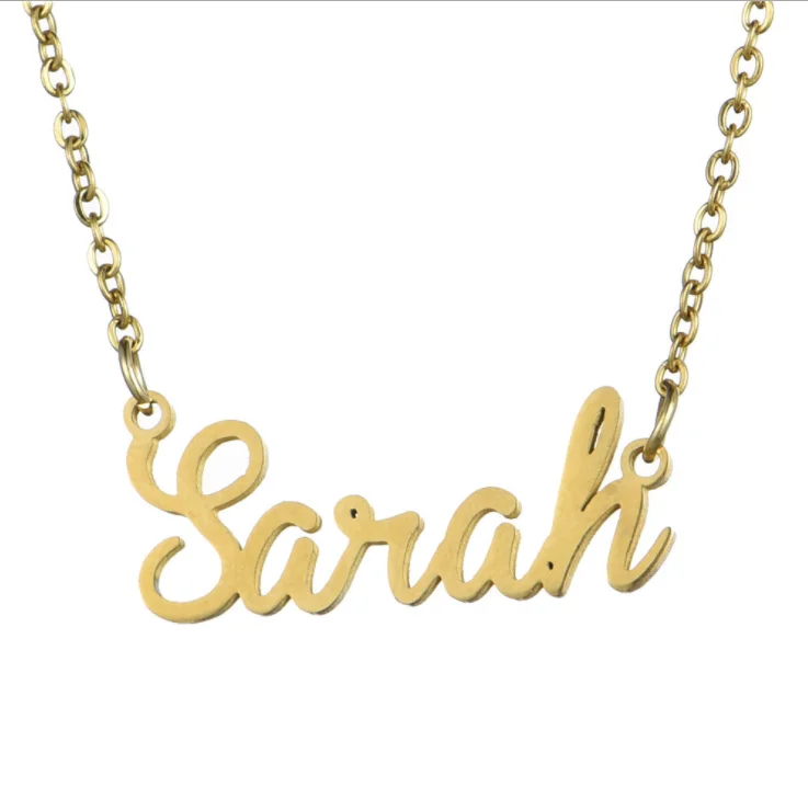 Nameplate Charm Chain 