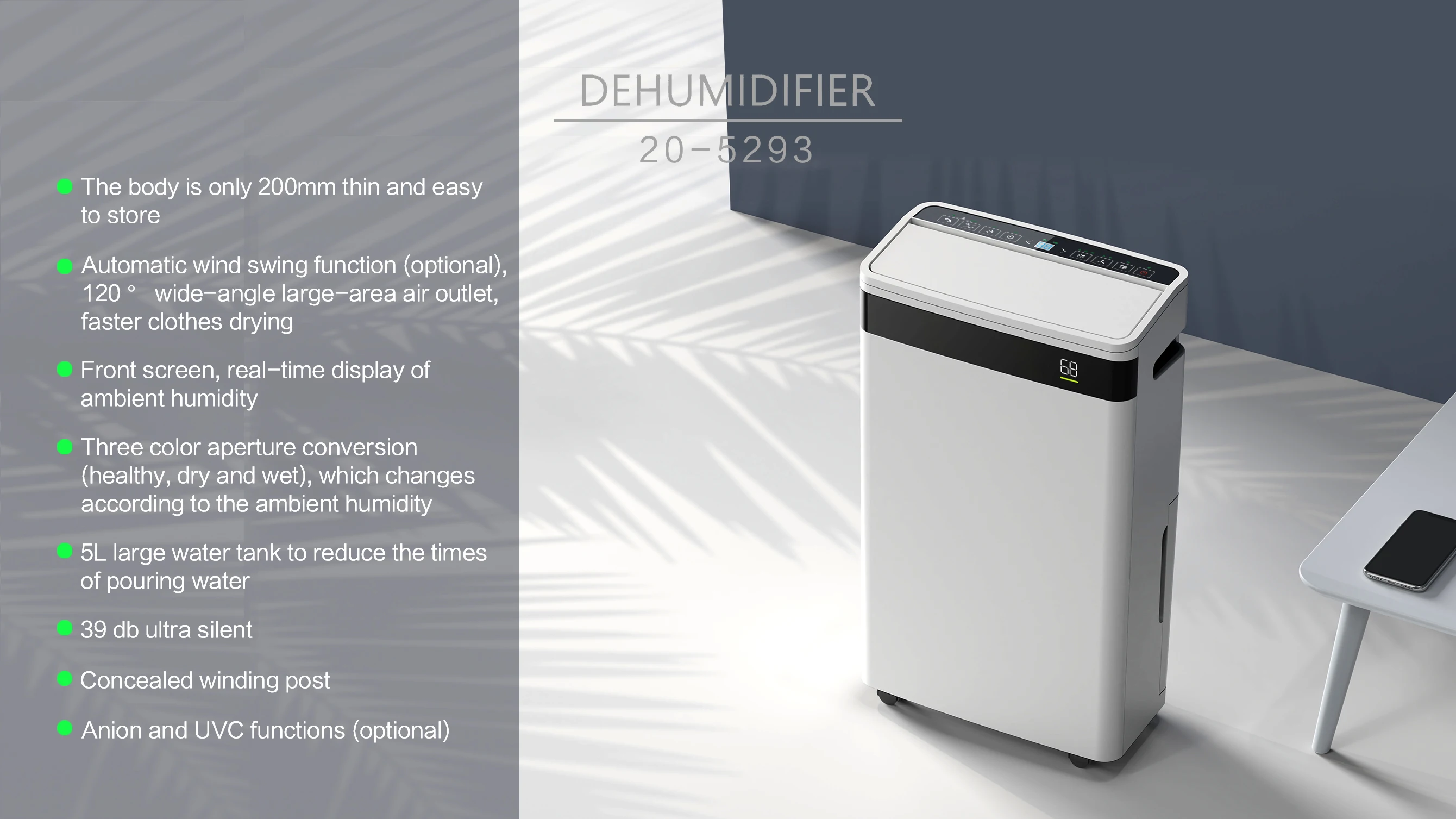 Air Purifier, 20L/Day, UV-C - detail 2