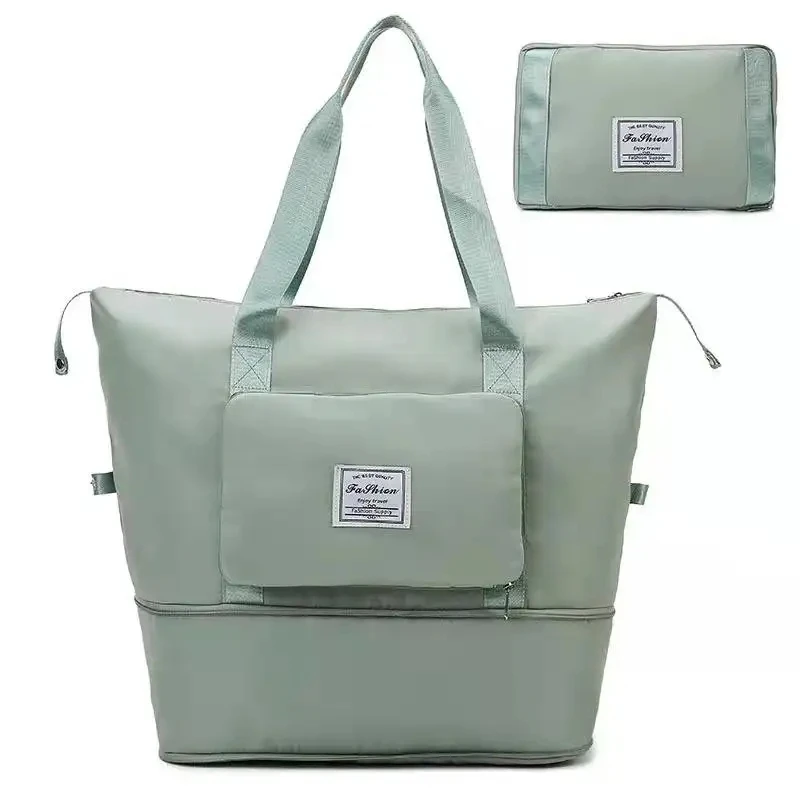 Large Capacity Dry and Wet Separation Travel Storage Bag Foldable Portable Boarding Bag Luggage Travel Bag